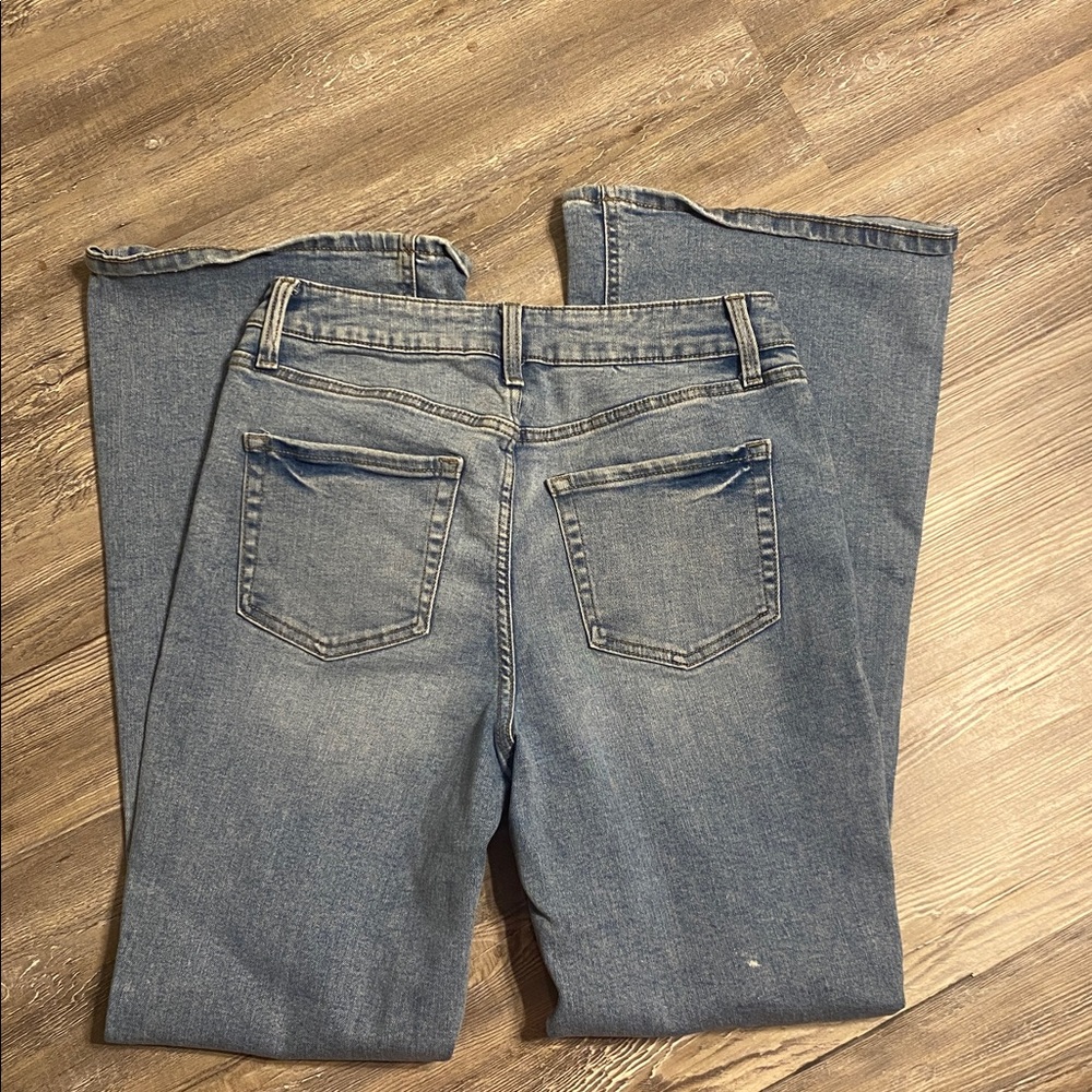 EUC M JEANS by MAURICES High Rise Flare Jeans 10 - Picture 6 of 8